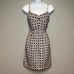 J.Crew Factory Seaside Floral Print Cami Festival Beach Sundress Sz 6